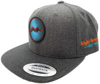 Cap "Allgäu-Brennerei" dunkelgrau (Snapback)