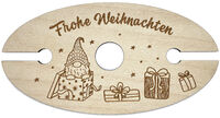 Gläserhalter "Frohe Weihnachten"