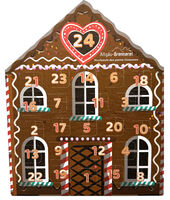 Schnaps-Adventskalender "Lebkuchenhaus"