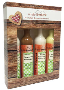 Miniaturen-Set "Sahne" 4 x 40 ml