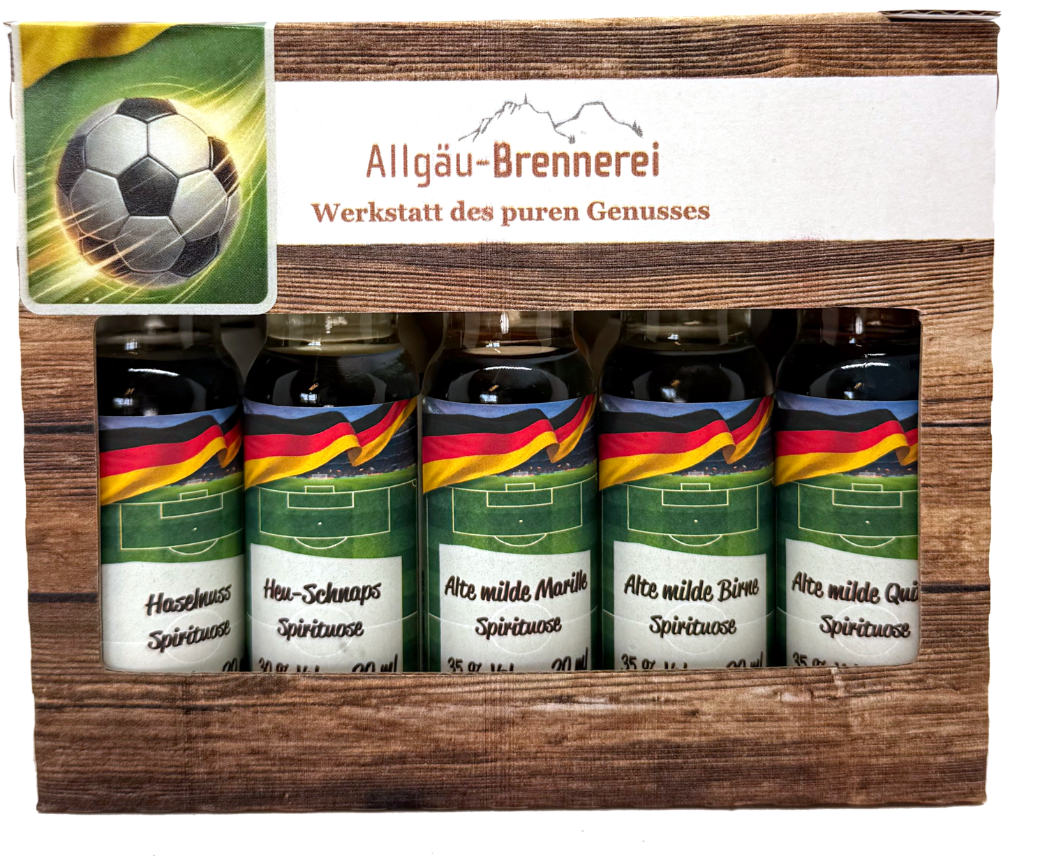 Fußball-WM-Set „Kleine Allgäuer“ 10 x 20ml