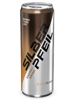 Silberpfeil Energy Black Orange 250ml DS/ Pfand 0,25