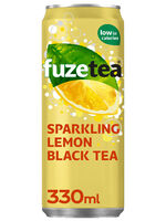 Fuzetea Sparkling Lemon Black Tea  EU 330ml DS/ Pfand 0,25