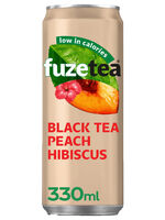 Fuzetea Black Tea Peach Hibiscus EU 330ml DS/ Pfand 0,25