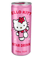 Hello Kitty Star Drink - Himbeere 250ml DS/ Pfand 0,25 (TD)