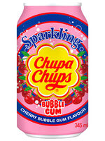 Chupa Chups Sparkling Cherry Bubblegum Flavour 345ml DS/ Pfand 0,25