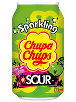 Chupa Chups Sparkling Sour Green Apple Flavour 345ml DS/ Pfand 0,25