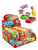 Johny Bee - Whistle Car Pop Lollipop 10g.  