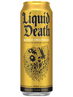 Liquid Death Mango Chainsaw Flavoured Sparkling Water 500ml DS/ Pfand 0,25