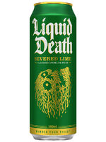 Liquid Death Severed Lime Flavoured Sparkling Water 500ml DS/ Pfand 0,25