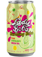 Lady Boba Bubble Tea Birne - Melone Iced Tea 320ml DS/ Pfand 0,25