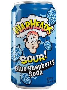 Warheads Soda Sour Blue Raspberry 330ml DS/ Pfand 0,25
