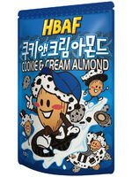 HBAF Cookie & Cream Almond 120g. Beutel