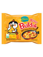 Sam Yang Noodle Hot Chicken Cheese 700g. 5er Pack (5x 140g.) NEU (neue Rezeptur) 