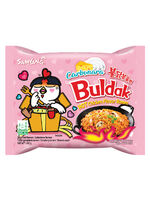 Sam Yang Noodle Hot Chicken Carbonara 650g. 5er Pack (5x 130g.) NEU (neue Rezeptur) 