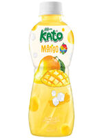 Kato Mango Juice Drink with Nata De Coco 320ml Pet/ Pfand 0,25