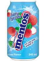 Mentos Salty Lychee Soda 340ml DS/ Pfand 0,25