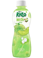Kato Melon Juice Drink with Nata De Coco 320ml Pet/ Pfand 0,25 --