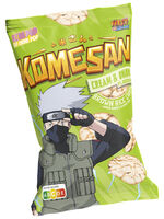 Ultrapop Komesan Rice Chips Cream and Onion Kakashi 60g. Beutel