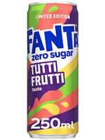 Fanta Tutti Frutti zero (Limited Edition) 250ml DS/ Pfand 0,25