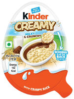 Kinder Creamy 19g. Snack-Ei