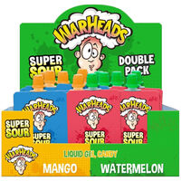 Warheads Super Sour Gel Double Pack Mango & Watermelon 40g.