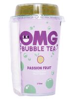 OMG Bubble Tea Passionfruit-Apple 270ml Becher. Pfand 0,25