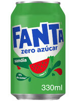 Fanta Zero Azucar Sandia (Wassermelone) 330ml DS/ Pfand 0,25