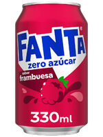 Fanta Zero Azucar Frambuesa (Himbeere) 330ml DS/ Pfand 0,25