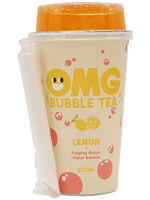 OMG Bubble Tea Lemon-Mango 270ml Becher. Pfand 0,25