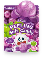 Cokoc Peeling Candy Grape 75g. Beutel