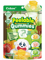 Cokoc Peeling Candy Mixed Fruit 60g. Beutel