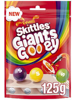 Skittles Giant Gooey Fruits 125g. Packung